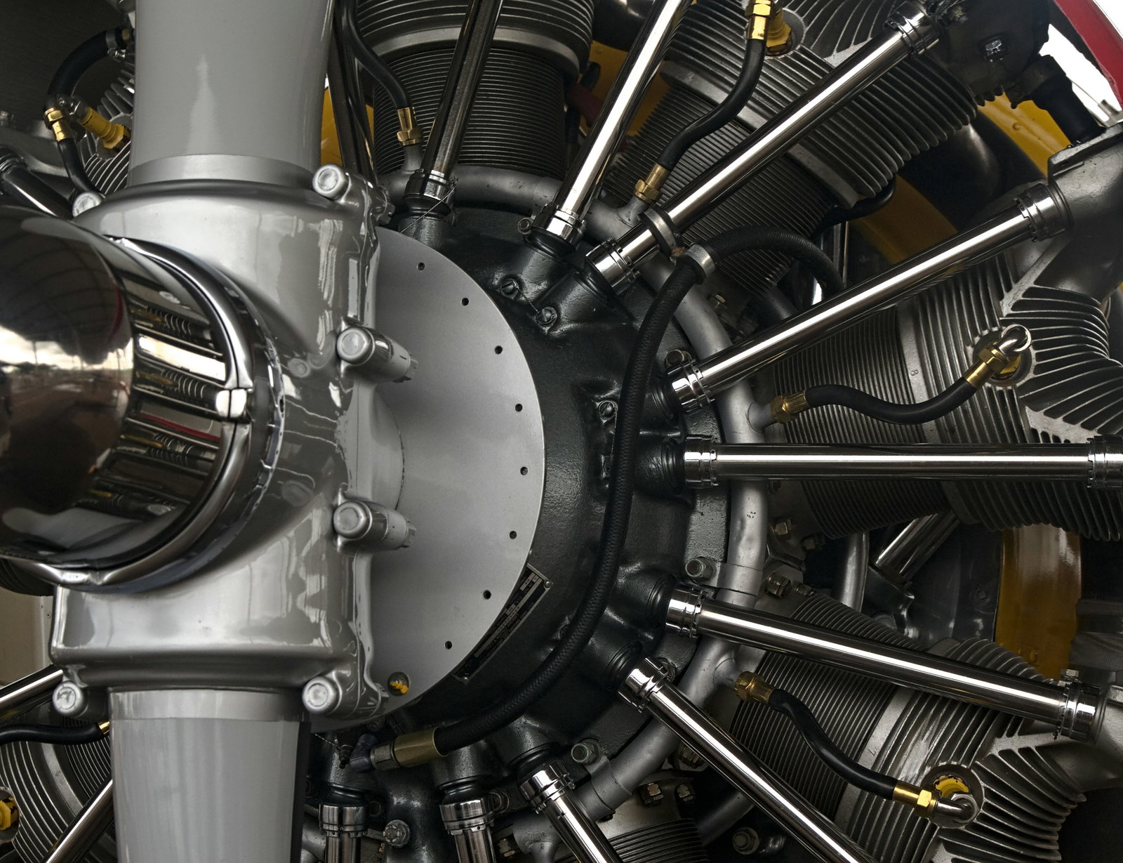 Spacecraft propulsion module mounted for evaluation