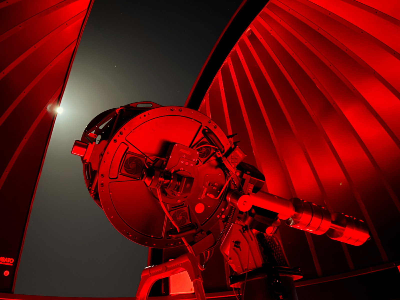 Computing cluster racks dedicated to cosmological simulation
